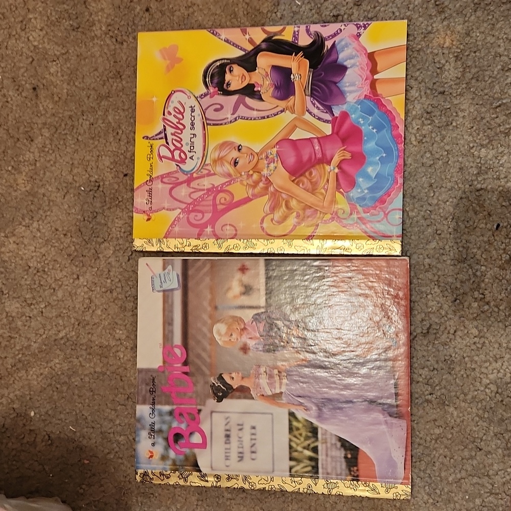 12 Barbie Golden books modern & vintage - Picture 7 of 7